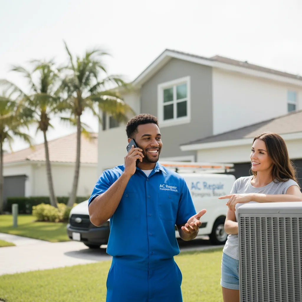 AC Repair Pompano Beach customer support in New Martinsville